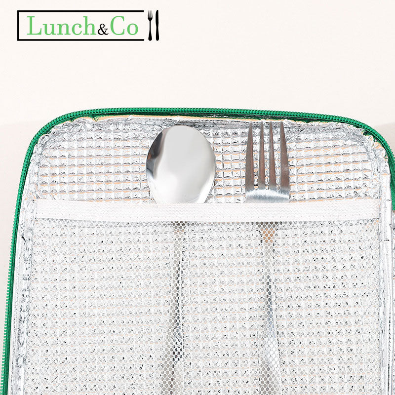 Grand Sac Isotherme Coeur | Lunch&Co