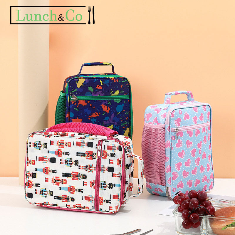 Grand Sac Isotherme Coeur | Lunch&Co