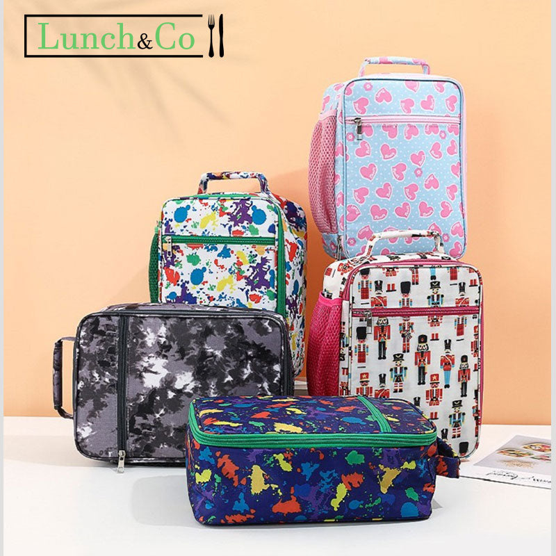 Grand Sac Isotherme Coeur | Lunch&Co