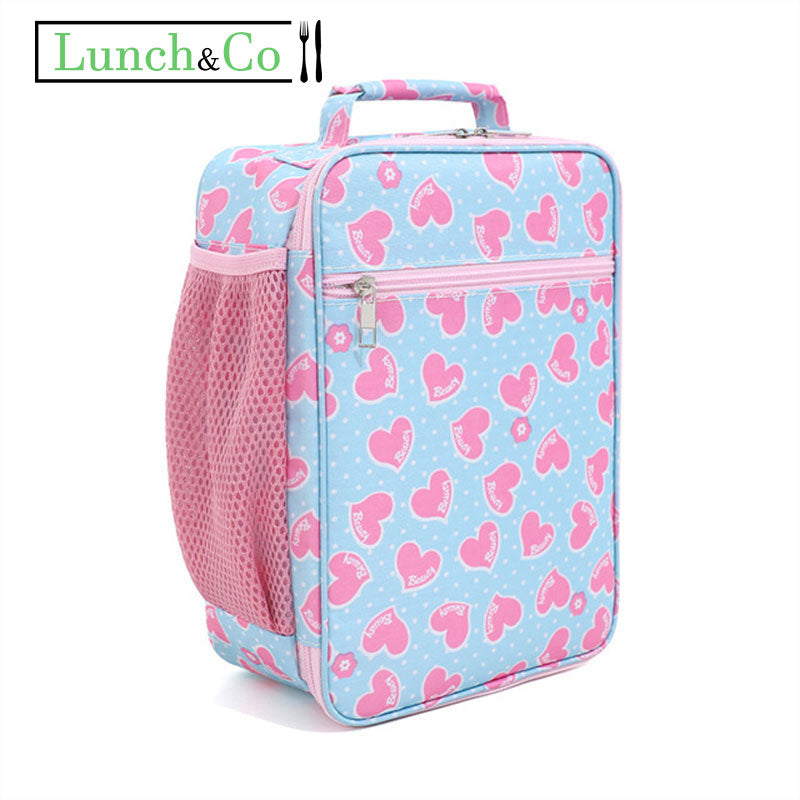 Grand Sac Isotherme Coeur | Lunch&Co