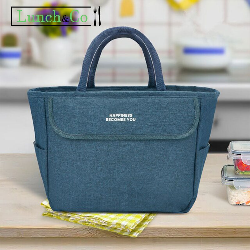 Lunch Bag Adulte Marine Large | Lunch&Co