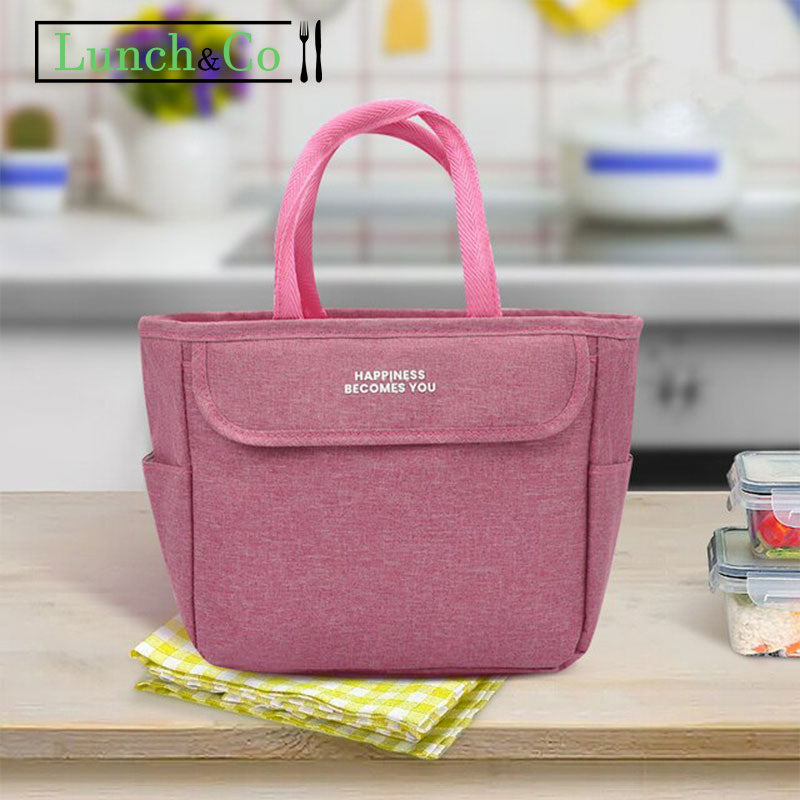 Lunch Bag Adulte Rose Petit | Lunch&Co