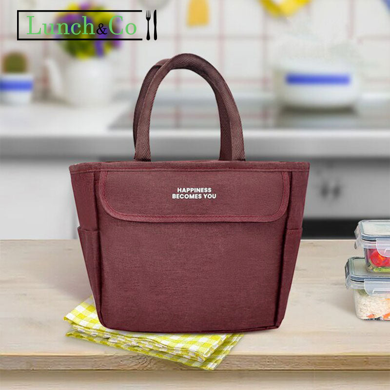 Lunch Bag Adulte Rouge Petit | Lunch&Co