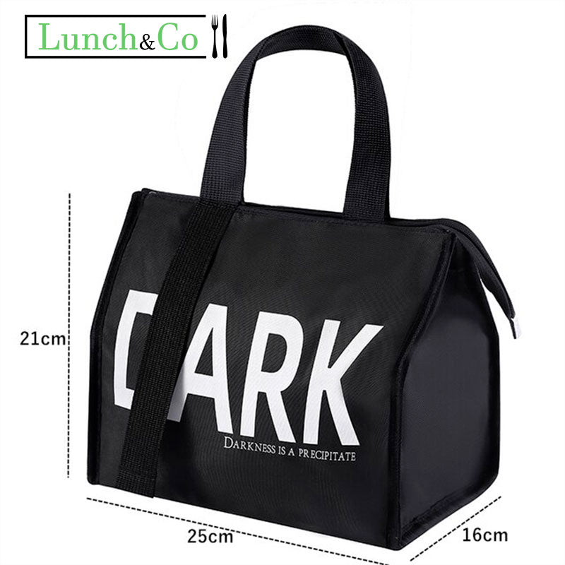 Lunch Bag Dark Noir | Lunch&Co