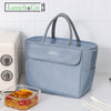 Lunch Bag Fait Main Bleu Large | Lunch&Co