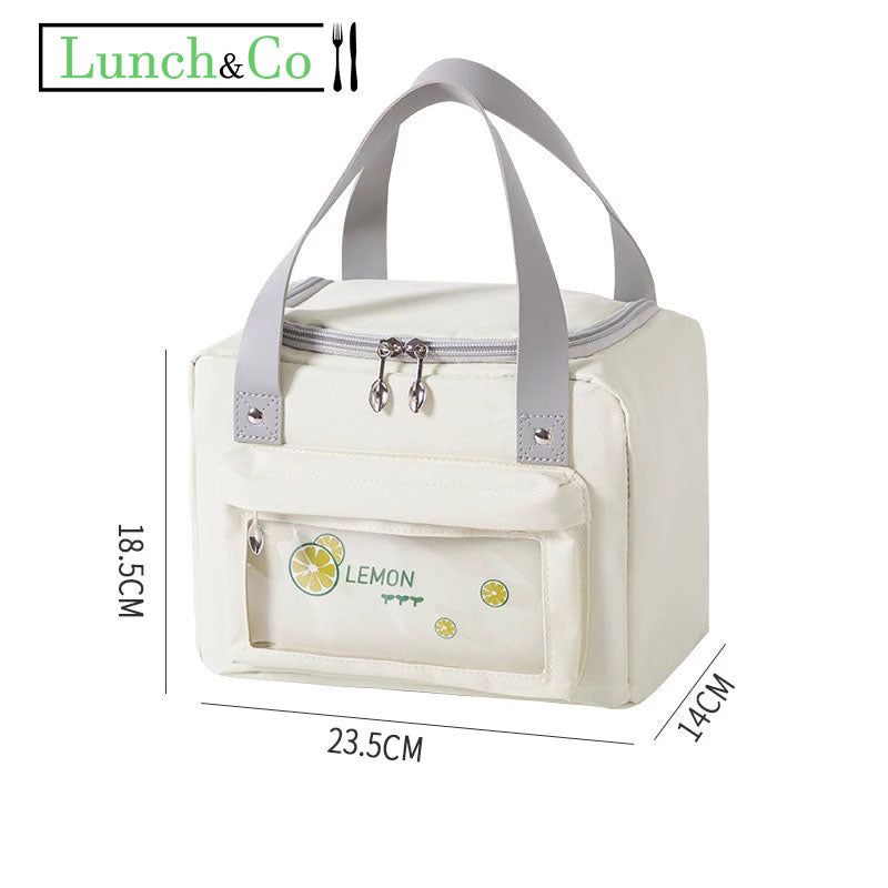 Lunch Bag Femme Beige | Lunch&Co