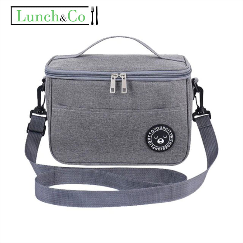 Lunch Bag Femme Gris | Lunch&Co