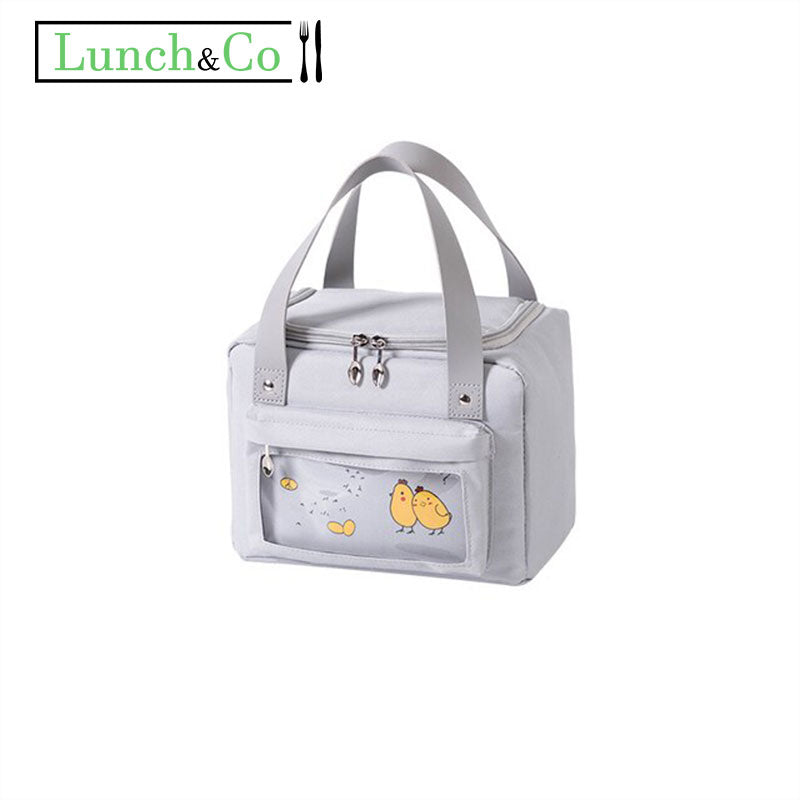 Lunch Bag Femme Gris | Lunch&Co