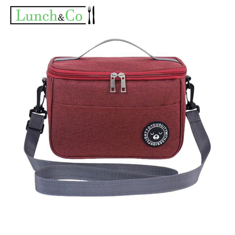 Lunch Bag Femme Rouge | Lunch&Co