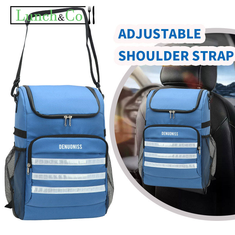 Lunch Bag Isotherme Bleu | Lunch&Co