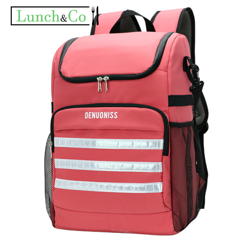 Lunch Bag Isotherme Rouge | Lunch&Co