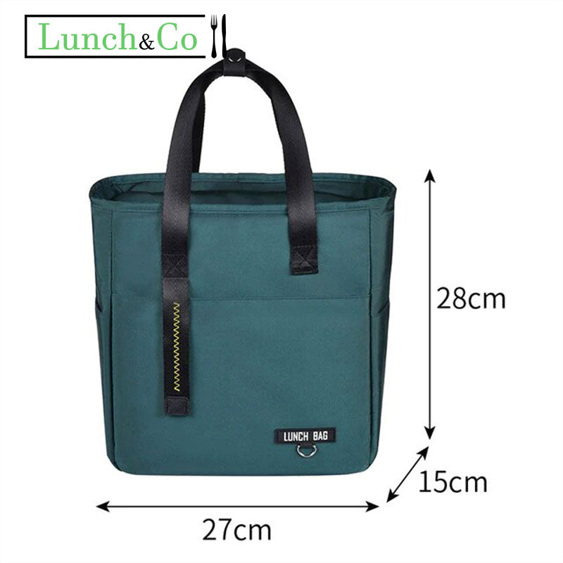 Lunch Bag Large Vert | Lunch&Co
