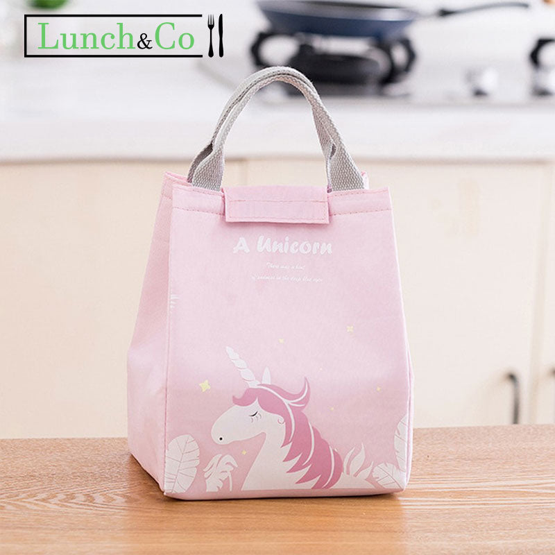 Lunch Bag Licorne Rose | Lunch&Co