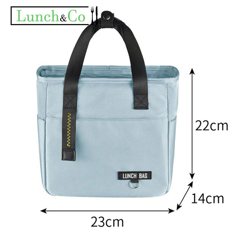 Lunch Bag Medium Bleu | Lunch&Co