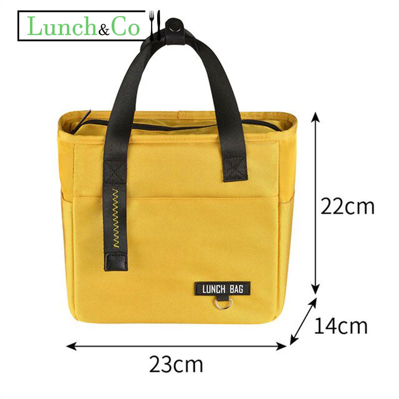 Lunch Bag Medium Jaune | Lunch&Co