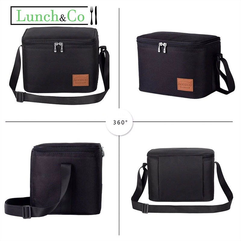 Lunch Bag Portable Noir | Lunch&Co