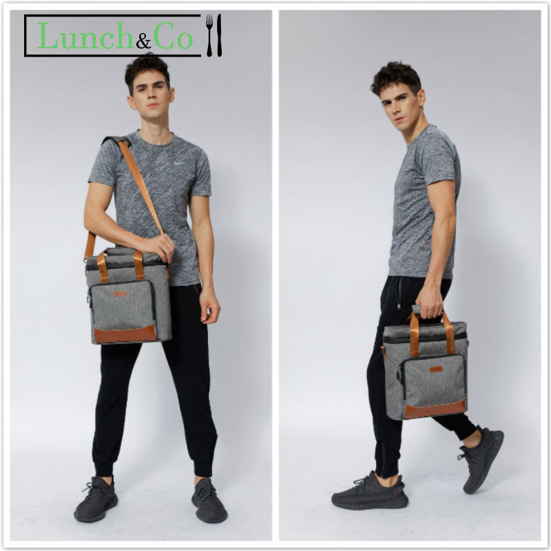 Lunch Bag Thermique Noir | Lunch&Co