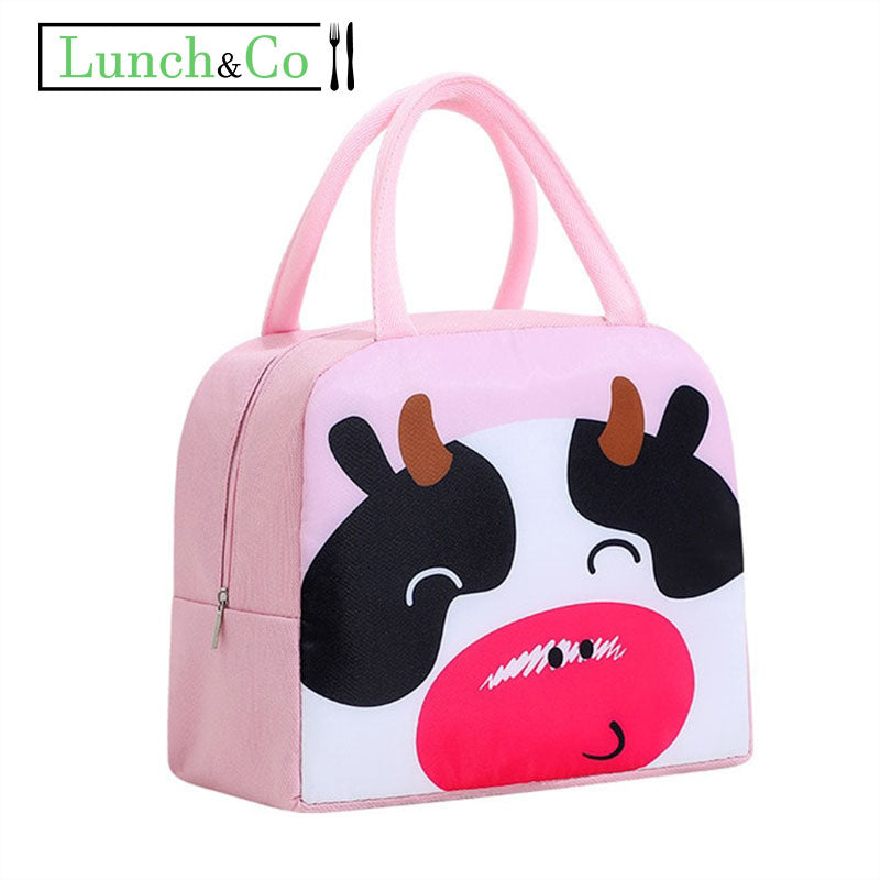 Lunch Bag Vache Rose | Lunch&Co