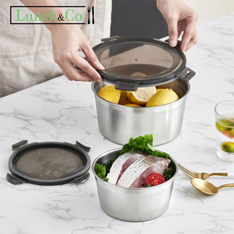 Lunch Box Acier Inox 1100ml | Lunch&Co