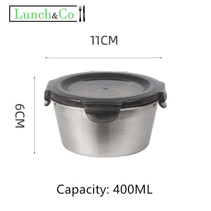 Lunch Box Acier Inox 400ml | Lunch&Co