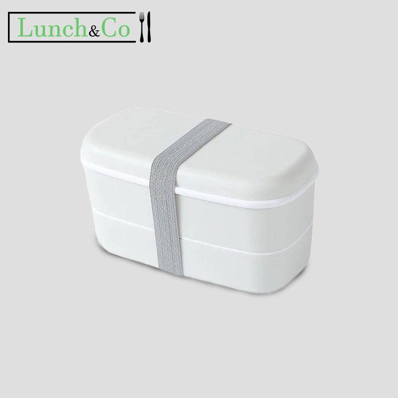 Lunch Box Bento Isotherme Blanche Style Japonais | Lunch&Co