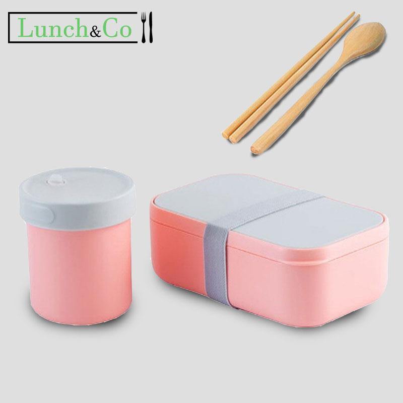 Lunch Box Bento Isotherme Rose | Lunch&Co