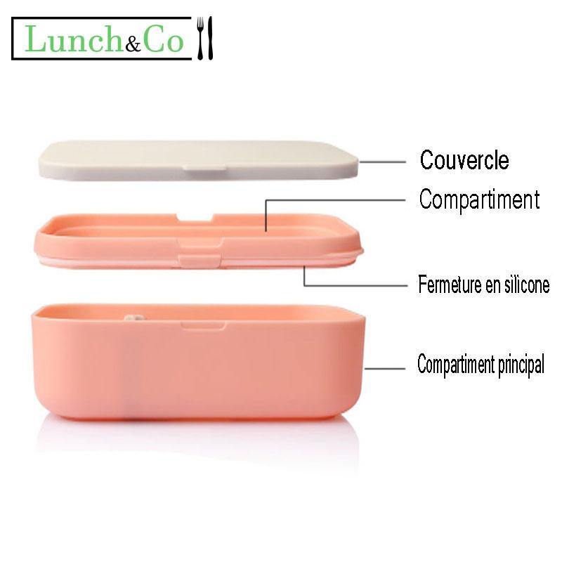 Lunch Box Bento Isotherme Rose | Lunch&Co