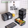 Lunch Box Bento Noire A | Lunch&Co