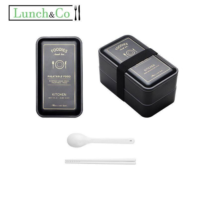 Lunch Box Bento Noire A | Lunch&Co