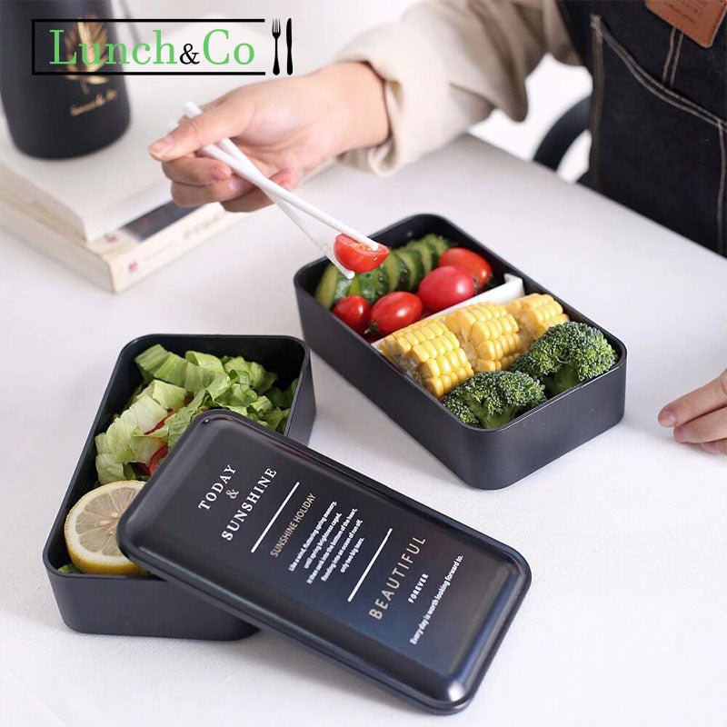 Lunch Box Bento Noire B | Lunch&Co