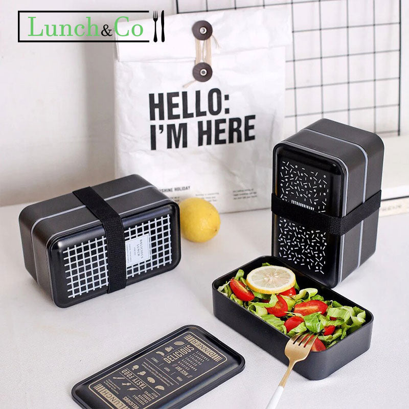 Lunch Box Bento Noire B | Lunch&Co