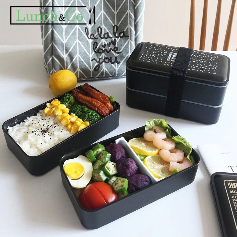 Lunch Box Bento Noire C | Lunch&Co