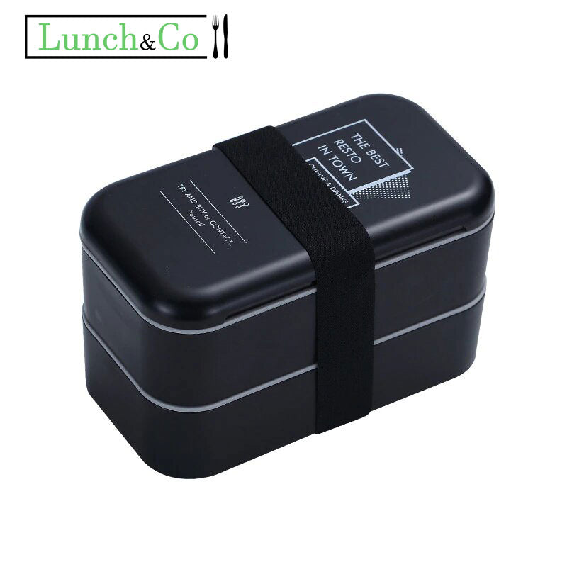 Lunch Box Bento Noire C | Lunch&Co