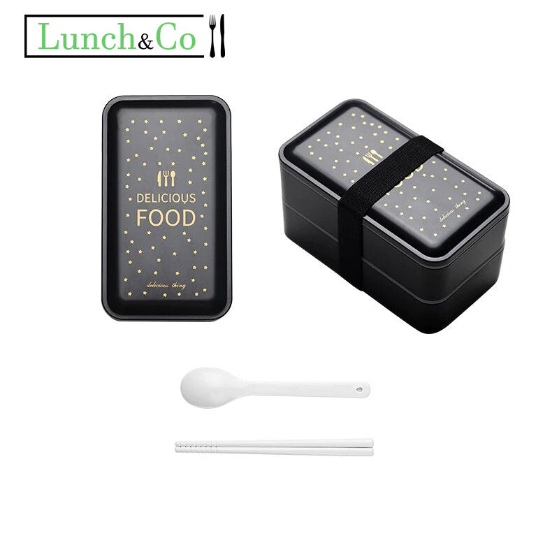 Lunch Box Bento Noire D | Lunch&Co