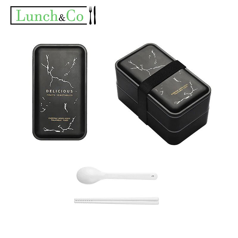 Lunch Box Bento Noire E | Lunch&Co