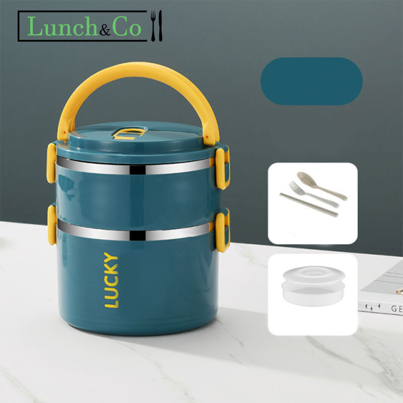Lunch Box Bleu 2 Etage | Lunch&Co