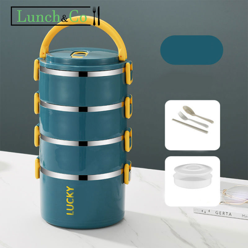 Lunch Box Bleu 4 Etage | Lunch&Co