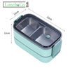 Lunch Box Inox Bleue B 2 Etages | Lunch&Co