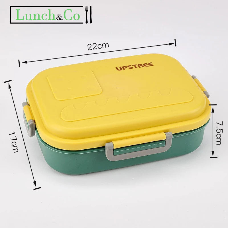 Lunch Box Inox Jaune 2 | Lunch&Co