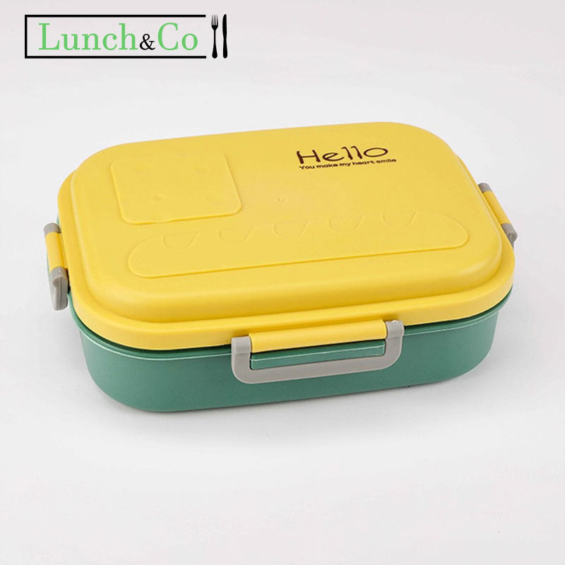 Lunch Box Inox Jaune 2 | Lunch&Co