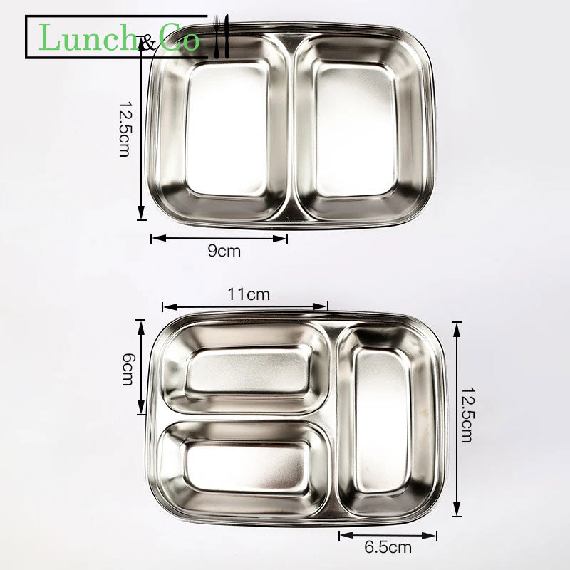 Lunch Box Inox Rose 3 | Lunch&Co
