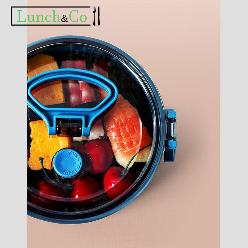 Lunch Box Isotherme Bleu 1 Etage | Lunch&Co