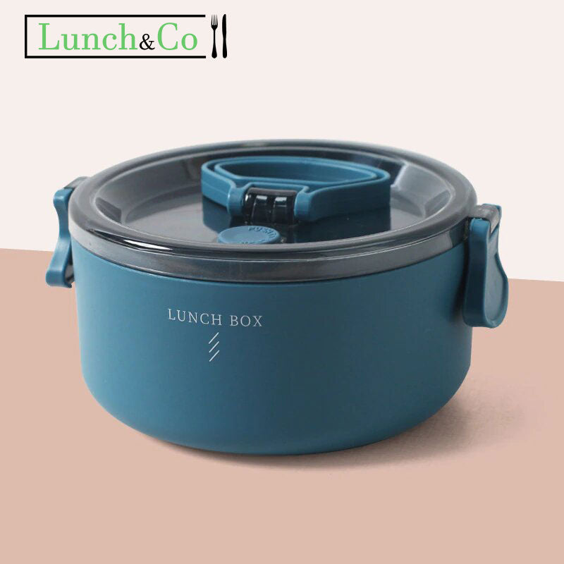 Lunch Box Isotherme Bleu 1 Etage | Lunch&Co