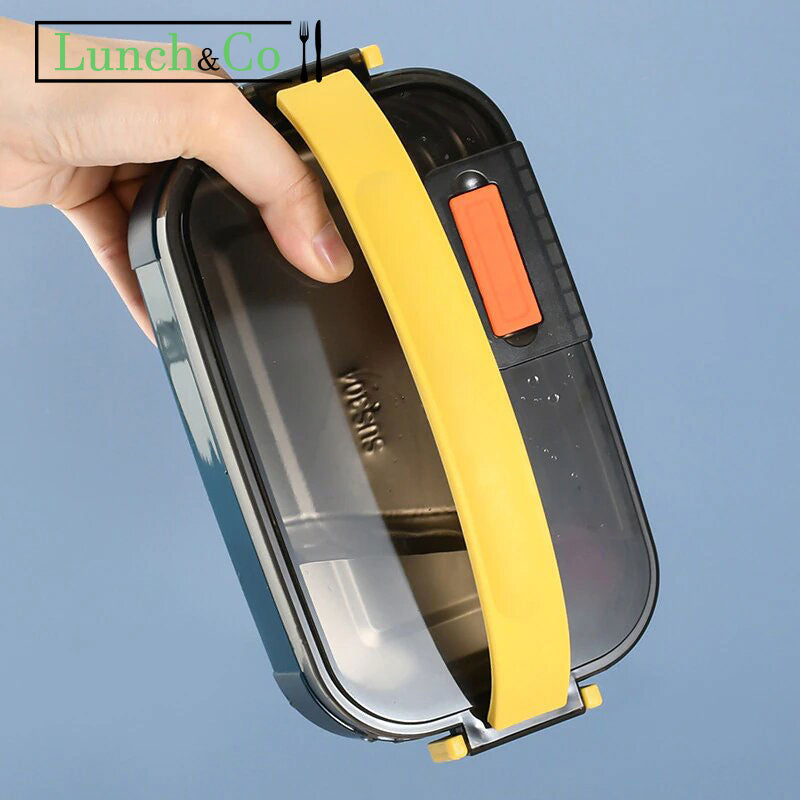 Lunch Box Isotherme Bleue 1 Etage | Lunch&Co