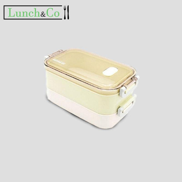 Smart Lunch Box Chauffante Verte 2 Etages - Lunch&Co