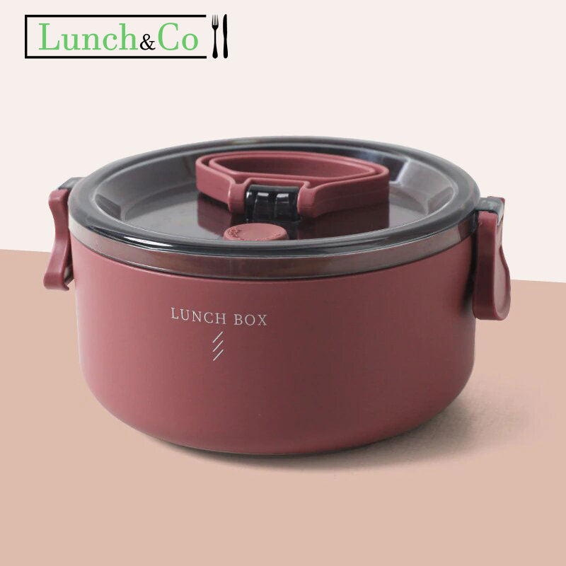 Lunch Box Isotherme Rouge 1 Etage | Lunch&Co