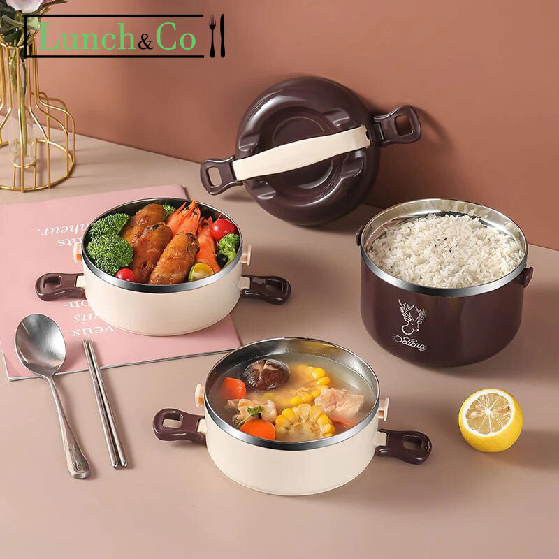 Lunch Box Japonaise Rose 3 Etages | Lunch&Co