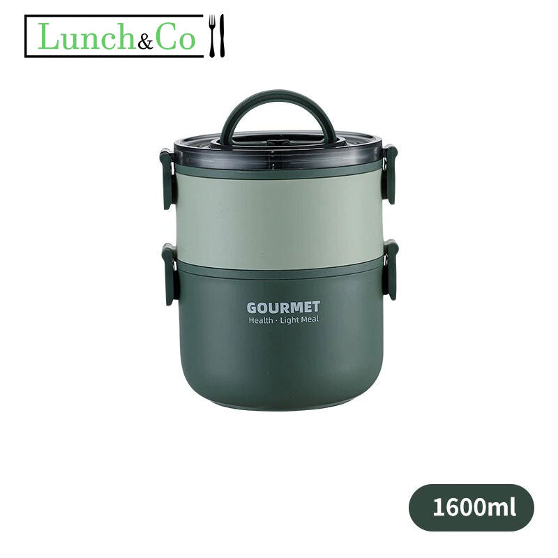 Lunch Box Japonaise Verte 2 Etages | Lunch&Co