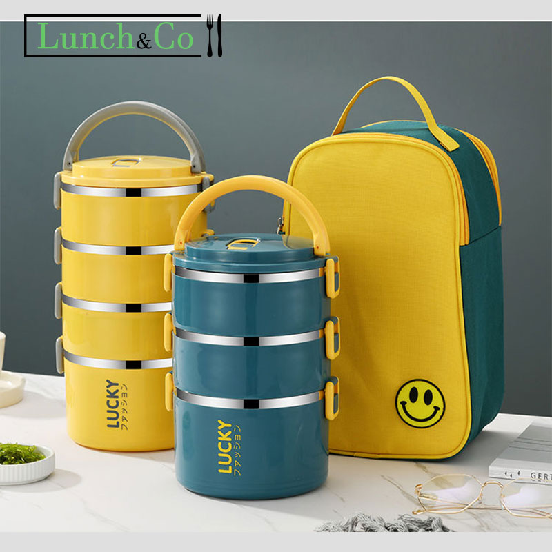 Lunch Box Jaune 1 Etage | Lunch&Co
