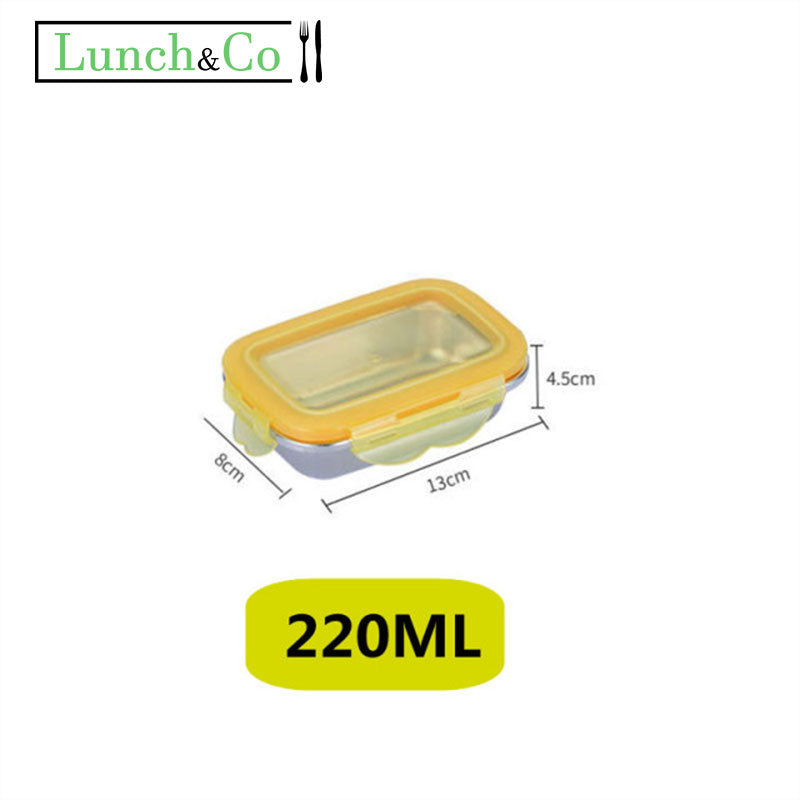 Lunch Box Jaune 220ml | Lunch&Co